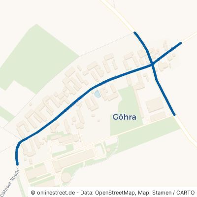 Ortsstraße Ebersbach Göhra 