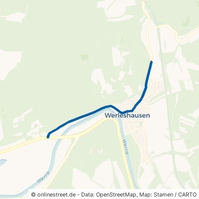 Bornhagener Straße Witzenhausen Werleshausen 