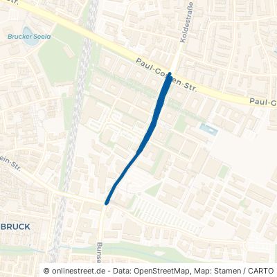 Günther-Scharowsky-Straße Erlangen Bruck 