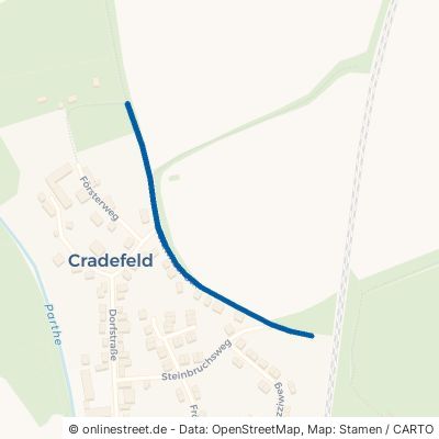 Merkwitzer Straße Taucha Cradefeld 