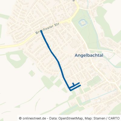 Sudetenstraße Angelbachtal Eichtersheim 