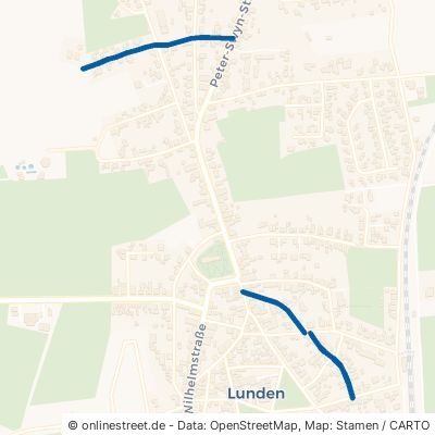 Rosenstraße Lehe Amt Kirchspielslandgemeinde Lunden 