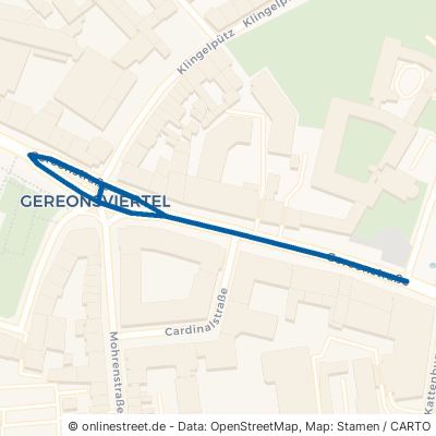Gereonstraße 50670 Köln Altstadt-Nord Innenstadt