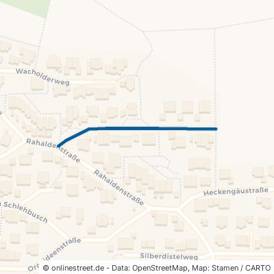 Weißdornstraße Simmozheim 