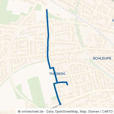 Hünenborgstraße Rheine Wietesch/Schleupe 