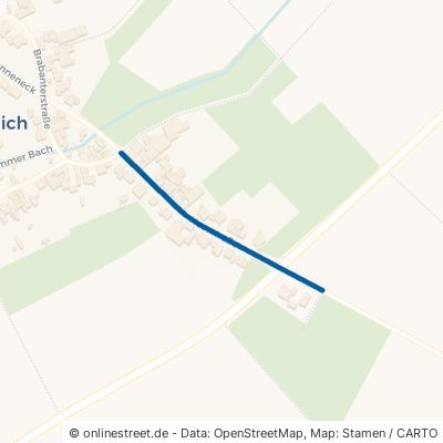 Heerstraße Jüchen Schlich 