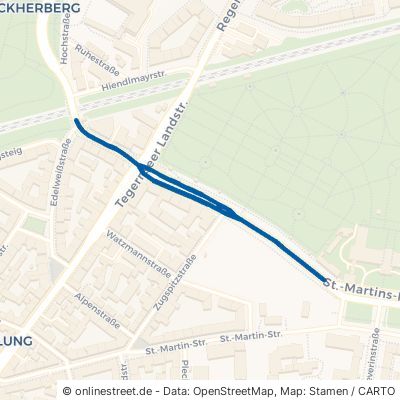 Sankt-Bonifatius-Straße München Obergiesing 