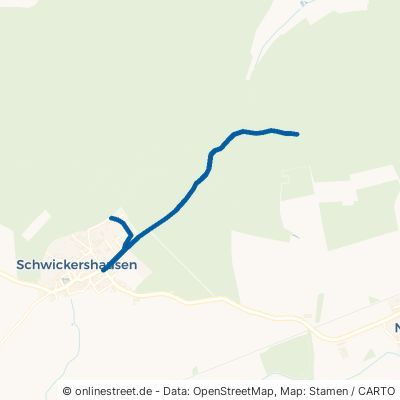 Am Blankenrain Grabfeld Schwickershausen 