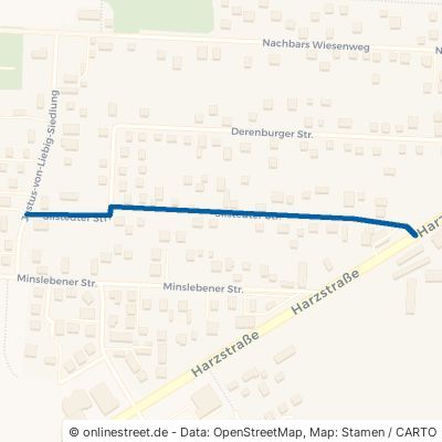 Silstedter Straße Halberstadt Kahmannsmühle 