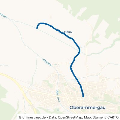 Warbergstraße Oberammergau 