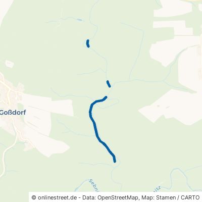 Ehem. Schmalspurbahn Goßdorf-Kohlmühle–Hohnstein Hohnstein 