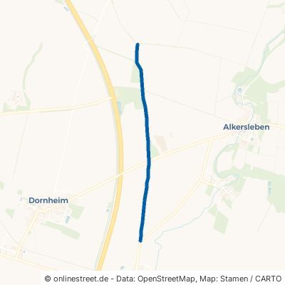Napoleonweg Alkersleben 