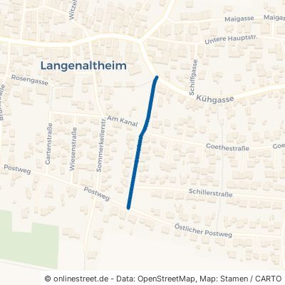 Senefelderstraße Langenaltheim 