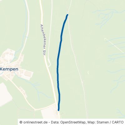 Sandebecker Weg Horn-Bad Meinberg Kempen 
