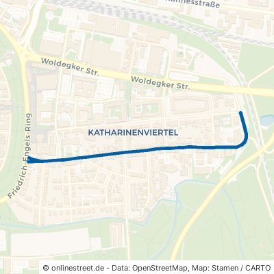 Ziegelbergstraße 17033 Neubrandenburg Katharinenviertel 
