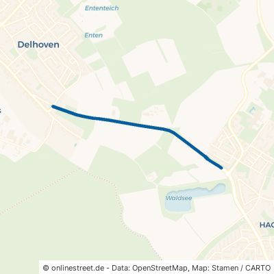 Hackenbroicher Straße Dormagen Delhoven 