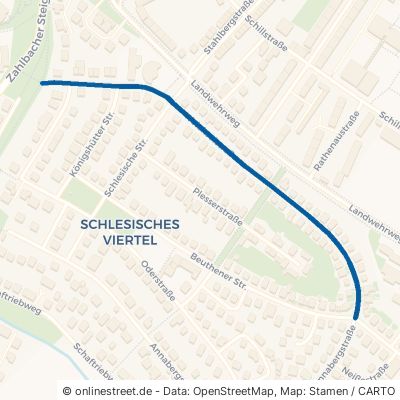 Weichselstraße Mainz Oberstadt 