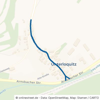 Laasener Straße Probstzella Unterloquitz 