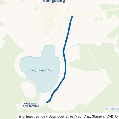 Barenthiner Weg Heiligengrabe Königsberg 