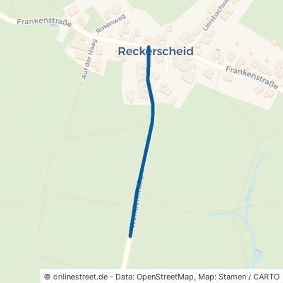 Wendelstraße Bad Münstereifel Reckerscheid 
