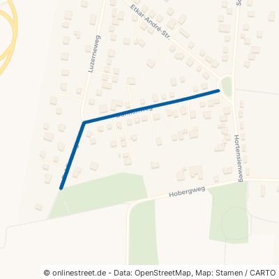 Dahlienweg 06116 Halle (Saale) Dautzsch Stadtbezirk Ost