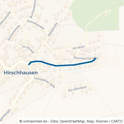 Weiherstraße Weilburg Hirschhausen 