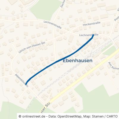 Gartenstraße Schäftlarn Ebenhausen 