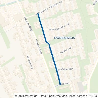 Dinklager Weg Osnabrück Dodesheide 