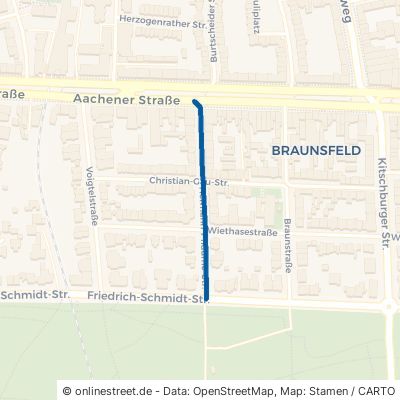 Hermann-Pflaume-Straße Köln Braunsfeld 