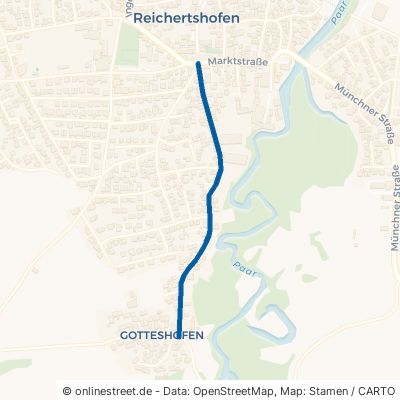 Gotteshofner Straße Reichertshofen Gotteshofen 