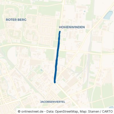 Stotternheimer Straße Erfurt Hohenwinden 