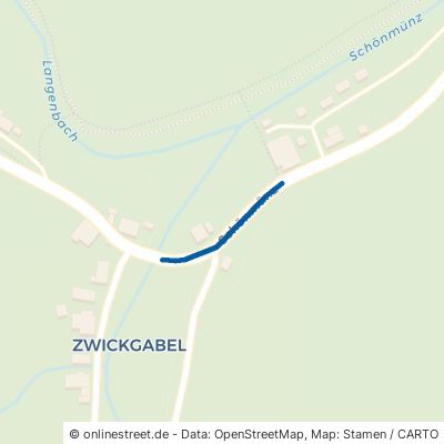 Schönmünz 72270 Baiersbronn Zwickgabel