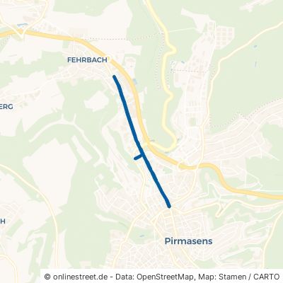 Zweibrücker Straße Pirmasens Fehrbach 