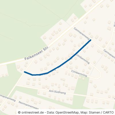 Borussenweg Schönwalde-Glien Schönwalde-Siedlung 