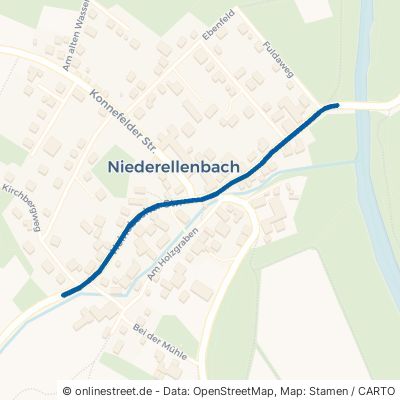 Heinebacher Straße Alheim Niederellenbach 