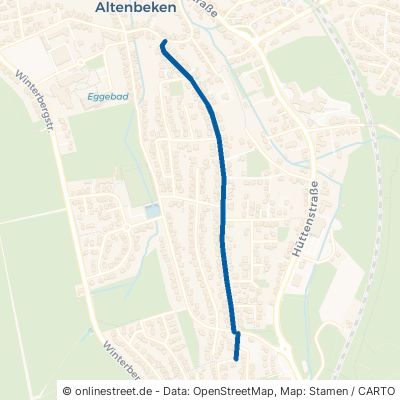 Heistermannweg Altenbeken 