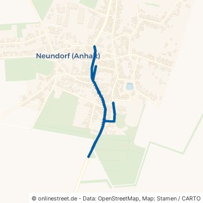 Alte Güstener Straße Staßfurt Neundorf 