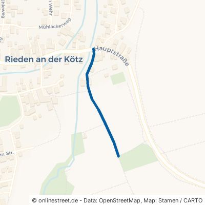 Bühlweg Ichenhausen Rieden an der Kötz 