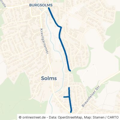 Mühlweg Solms Oberndorf 
