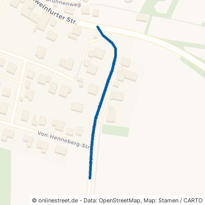 Sömmersdorfer Straße Euerbach Obbach 