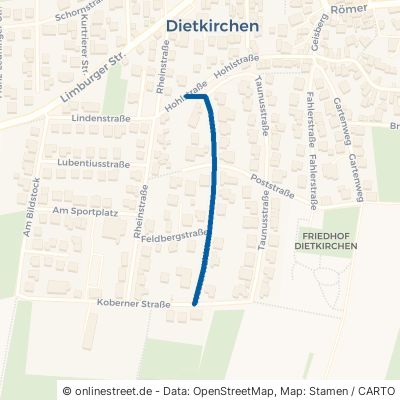 Westerwaldstraße Limburg an der Lahn Dietkirchen 