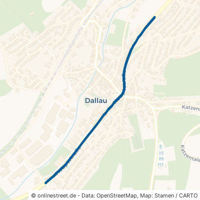 Hauptstraße Elztal Dallau 