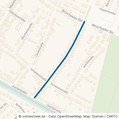 Gartenstraße Graben-Neudorf Neudorf 