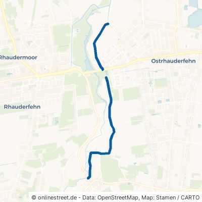Leda-Jümme-Weg Ostrhauderfehn Langholt 