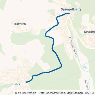Juxer Straße Spiegelberg 
