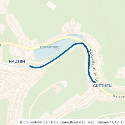 Bürgermeister-Gropp-Straße Bad Dürkheim Grethen 