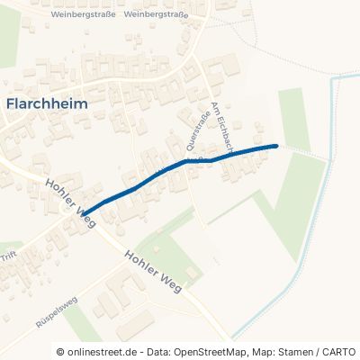 Wiesenstraße Unstrut-Hainich Flarchheim 
