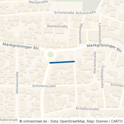 Schmale Straße Asperg 