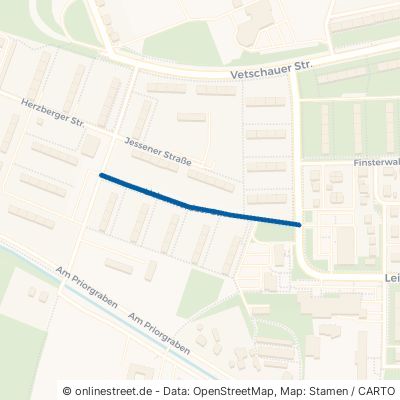 Liebenwerdaer Straße Cottbus Spremberger Vorstadt 