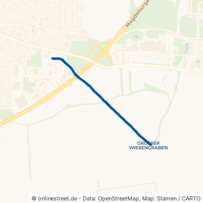 Beyendorfer Weg Magdeburg Ottersleben 